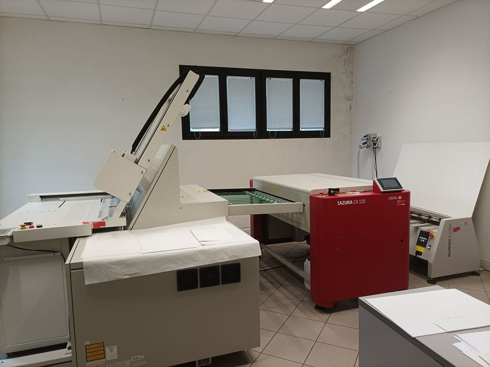 Новый комплекс прямого экспонирования офсетных пластин CtP AGFA :Avalon B8-24 уже в работе